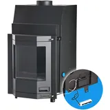 Aquaflam 17 Prisma Wasserführender Kamineinsatz 17 kW Basic-Steuerung Kaminofen