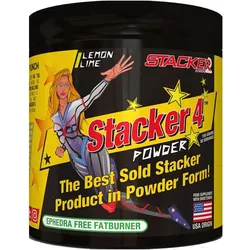 Stacker2 Stacker 4 Powder (50 serv) Lemon Lime EINHEITSFARBE 0.15 kg