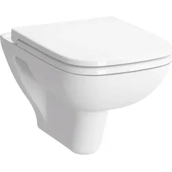 Wand-Tiefspül-WC S20, eckige Form, spülrandlos (Ausführung: Wandtiefspül-WC VitrA S20 spülrandlos 360x350x520mm eckige Form weiß)