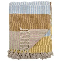 Bloomingville ISNEL Decke 130 x 160 cm Gelb