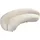 Home Deluxe Sofa CASARA Webstoff Beige - 258 x 128 x 72 cm