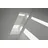 VELUX Wabenplissee lichtgrau 1172, M08 1172S Lichtgrau,Schiene alu