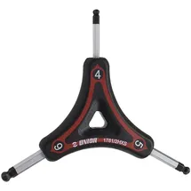 Unior Fahrradwerkzeuge-2362008801 Fahrradwerkzeuge Rot 4, 5 und 6mm