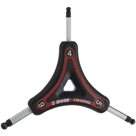 Unior Fahrradwerkzeuge-2362008801 Fahrradwerkzeuge Rot 4, 5 und 6mm