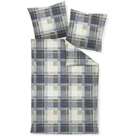 1a Bilderrahmen Davos Feinbiber Blau 135 x 200 cm + 80 x 80 cm