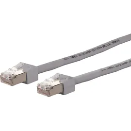 Metz Connect 13084U2033-E RJ45 Netzwerkkabel, Patchkabel Cat 6 S/FTP 2.00 m Grau