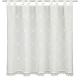 Homing Panneaux HOMING "Taormina" Gr. 1, weiß, B:130cm H:80cm, Polyester, Gardinen, Fertigschal