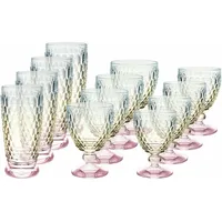 Villeroy & Boch Boston Pearl Longdrink- und Weinglas-Set 0,125