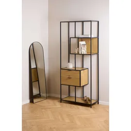 Actona Seaford Regal 77 x 35 x 185 cm Braun