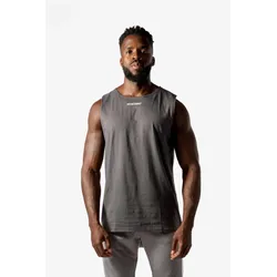 Core Scoop ärmellose T-Shirt - Fitness - Herren - Grau XS