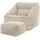 I.C.O.N. icon Sitzsack, Beige, Textil, 340 L, 1-Sitzer, Freiform, 97x73x84 cm, Hergestellt in Deutschland, Oeko-Tex® Standard 100, Reach, Wohnzimmer, Hocker, Sitzsäcke, XXL Sitzsäcke