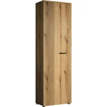 Home Affaire Garderobenschrank Amrum 60x36x196 cm braun