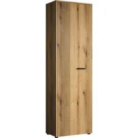 Home Affaire Garderobenschrank Amrum 60x36x196 cm braun