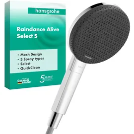 Hansgrohe Raindance Alive Select S Handbrause 3 Strahlarten, 24500000