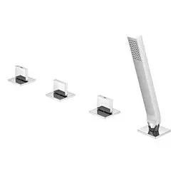 Steinberg Serie 160 Wannen 4 Loch Armatur 1602480 chrom