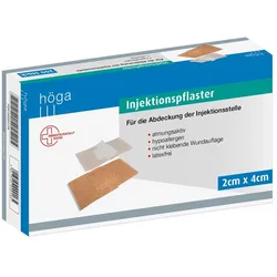 Injektionspflaster hypoallergen 2x4cm