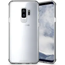 Handytasche für Samsung Galaxy S9 Plus Full Case Schutz Hülle Transparent