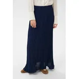 Cream Maxirock Damen Blau 38