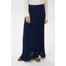 Cream Maxirock Damen Blau 38