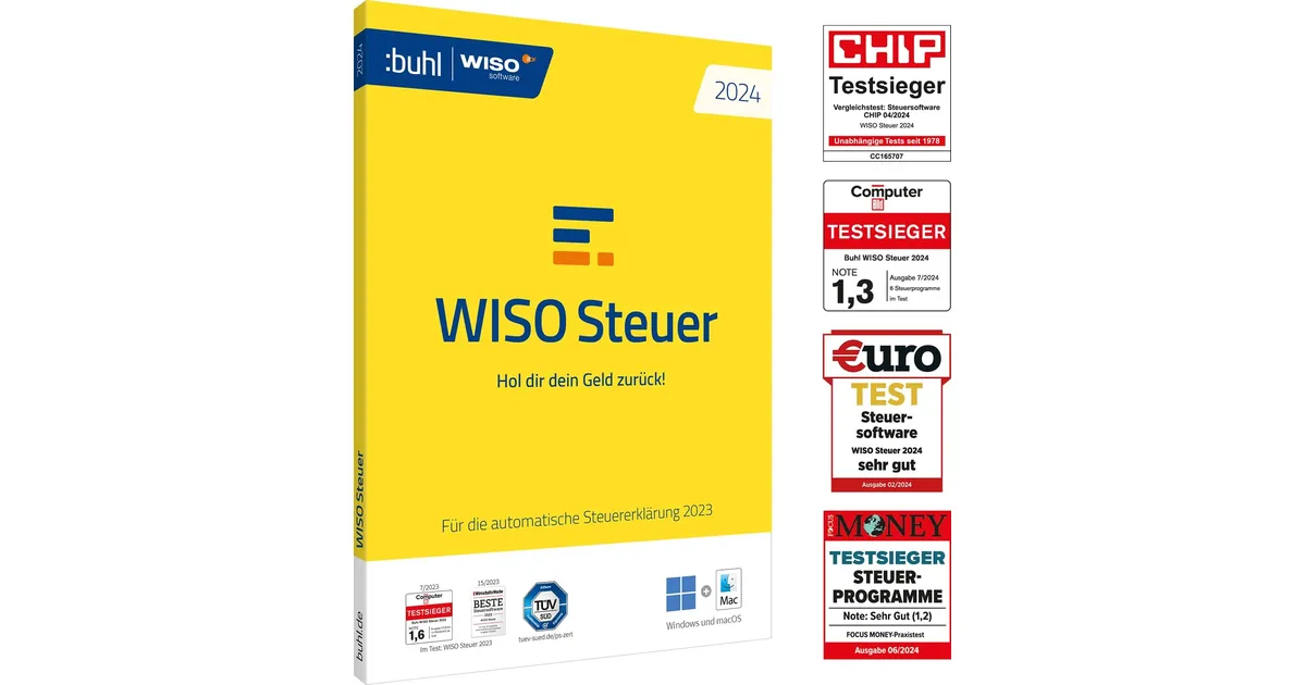 wiso steuer 2024 download kostenlos