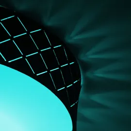 GLOBO RGB LED Deckenleuchte Textil schwarz gold, satiniert, Fernbedienung dimmbar, 2x 8,5w 806lm Warmweiß, Dxh 38x10 cm