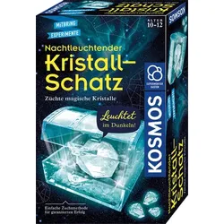 Nachtleuchtender Kristall-Schatz - Experimentierkasten