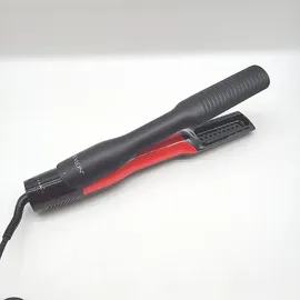 Revlon Glätteisen One-Step Air Straight Glättbürste, Warm, Schwarz, Rot