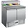 Saro Pizzatisch Mit Glasaufsatz Modell PS 200 G