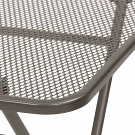 MWH Das Original Cafe Latte Klapptisch 110 x 70 x 72 cm eisengrau