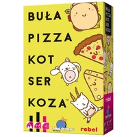 REBEL Kartenspiel Buli, Pizza, Katze, Käse, Ziege