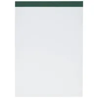 Brunnen Baier & Schneider Brunnen 1055430 Notizblock (A5, blanko, 50 Blatt, geheftet und perforiert, 60g/m2)