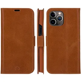 dbramante1928 iPhone 13 Pro Flip-Hülle Leder braun