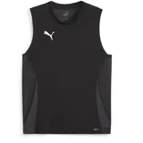 Puma Teamgoal Sleeveless Jersey Fußballtrikot, Puma Schwarz-puma, Weiß, Flach, Dunkelgrau, XXL