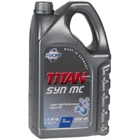 10W-40 Fuchs TITAN Syn MC Motoröl 5 Liter