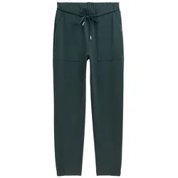 TOM TAILOR DENIM Damen Basic Joggpants, grün, Uni, Gr. L