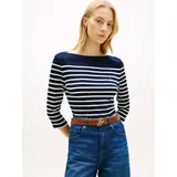 Tommy Hilfiger 3/4-Arm-Shirt Blau XL