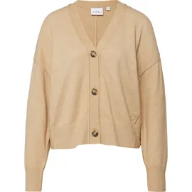 Comma, Softer Baumwollmix-Cardigan Braun 38