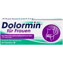 Dolormin für Frauen bei Menstruationsbeschwerden