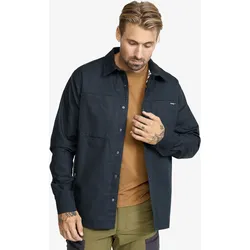 Outback Fleece Lined Overshirt Herren Blueberry, Größe:M - Herren > Oberteile > Hemden - Blau