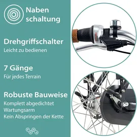 Tretwerk Aurora 28 Zoll RH 50 cm Damen schwarz