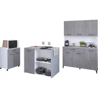 Parisot Buffet, Beistellschrank auf Rollen, Insel«,