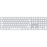 Apple Magic Keyboard mit Touch ID und Ziffernblock für Mac mit Apple Chip, weiß/silber, TR (MK2C3TX/A)
