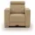 Fun Möbel Fernsehsessel CANTON Stoff 94 x 92 x 0 cm Beige mit Kissen