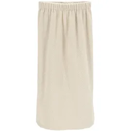 VOSSEN Saunakilt Sarina 80 x 140 cm Baumwolle Beige Sand