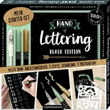 Coppenrath Verlag Mein Handlettering Starter-Set Black Edition