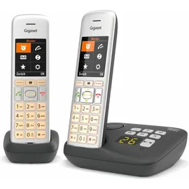 Gigaset CE575A Duo silber/schwarz