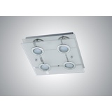 Trango Deckenlampe, *MALTA* 4-flammig mit GU10 LED 4x 3 Watt