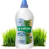 Biopon Rasendünger Frühjahr Sommer Flüssig Rasen Dünger + Algenextrakt Trockenstress 1L