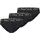 Fila Slip unifarben grau/schwarz M 3er Pack
