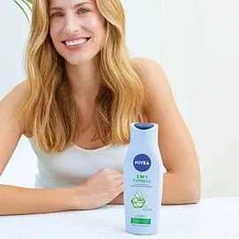 NIVEA Haarpflege 2in1 Express Shampoo & Spülung 400 ml